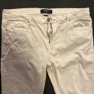 Forever 21 Skinny Cream pants